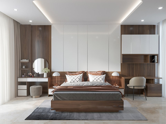 Thiết kế nhà liền kề Nguyễn Xiển mang phong cách hiện đại 75m2