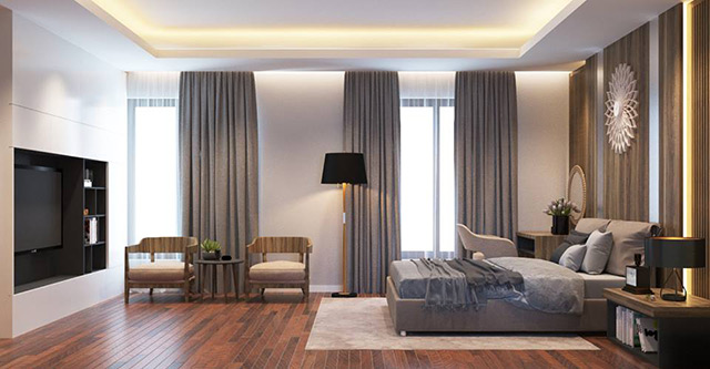 Thiết kế nội thất biệt thự hiện đại 94m2 tại Hà Đô Dragon City