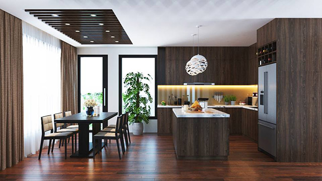 Thiết kế nội thất biệt thự hiện đại 94m2 tại Hà Đô Dragon City