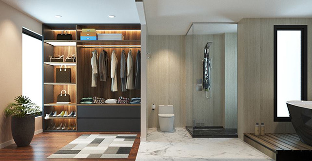 Thiết kế nội thất biệt thự hiện đại 94m2 tại Hà Đô Dragon City