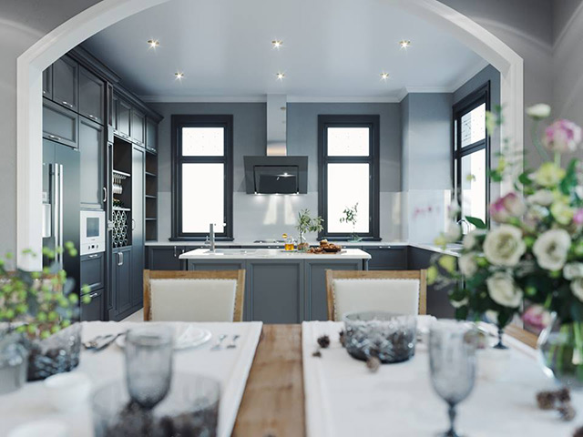 Thiết kế nội thất biệt thự 3 tầng 102m2 tại Hoài Đức, Hà Nội.