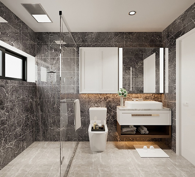 Thiết kế nhà liền kề Thanh Xuân mang phong cách hiện đại 67.5m2