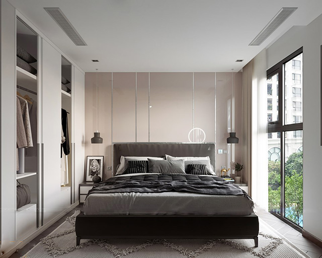 Thiết kế nhà liền kề Thanh Xuân theo phong cách hiện đại 2 tầng