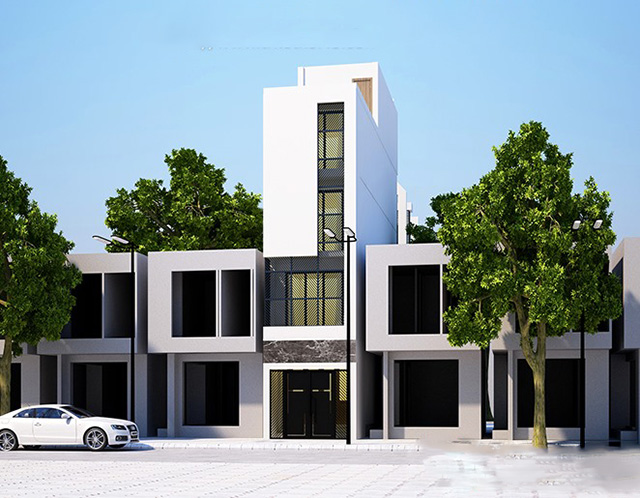 Dự án Thiết kế nhà liền kề thuộc dự án An Lạc Green Symphony với phong cách tân cổ điển