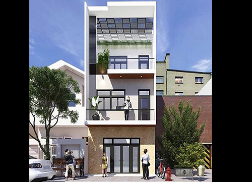 Dự án Thiết kế nội thất nhà liền kề 81m2 theo phong cách hiện đại ở Dương Nội