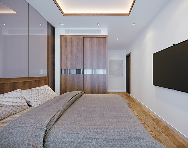 Thiết kế nội thất nhà liền kề 81m2 theo phong cách hiện đại ở Dương Nội