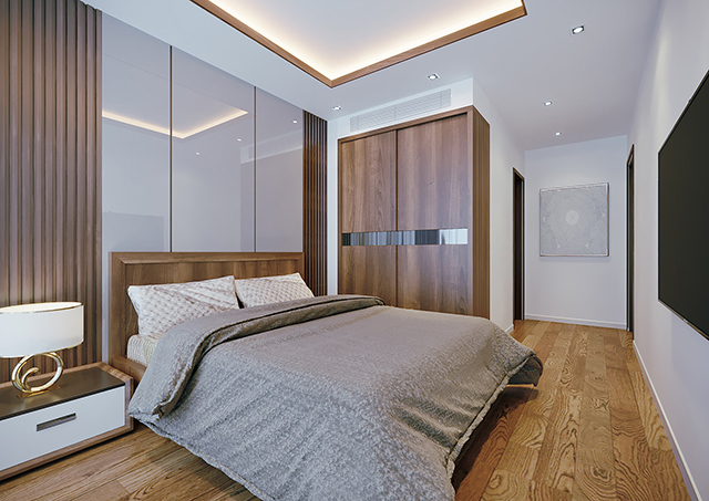 Thiết kế nội thất nhà liền kề 81m2 theo phong cách hiện đại ở Dương Nội