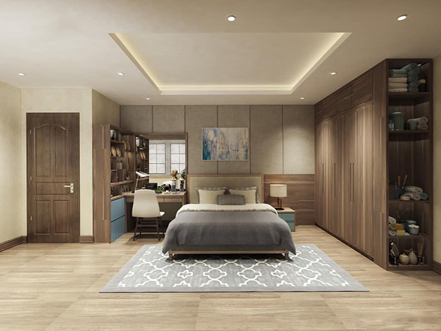 Thiết kế chung cư Nguyễn Xiển mang phong cách hiện đại 69.5m2