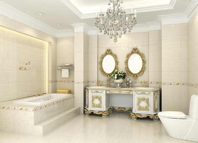 Thiết kế biệt thự Thanh Xuân với kiểu mái thái đỏ mang phong cách tân cổ điển