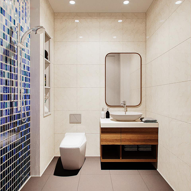 Thiết kế chung cư Thanh Xuân mang phong cách hiện đại 64.5m2