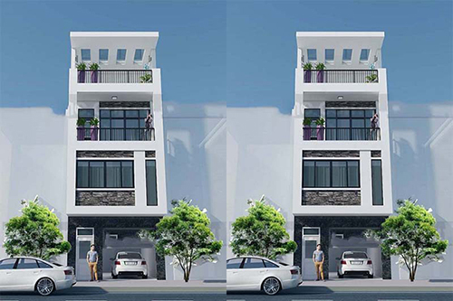 Dự án Thiết kế nội thất nhà liền kề 4 tầng 40m2 ở Nam An Khánh