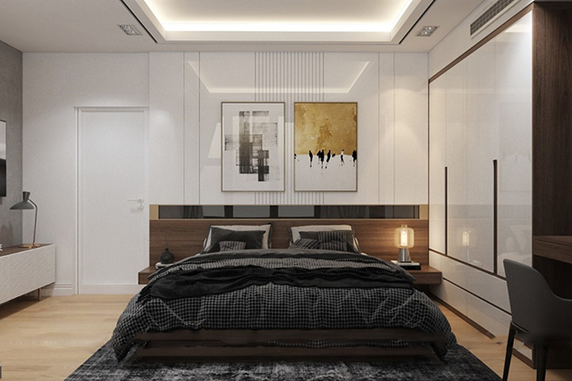 Thiết kế nội thất chung cư Gamuda 3 phòng ngủ sang trọng và hiện đại