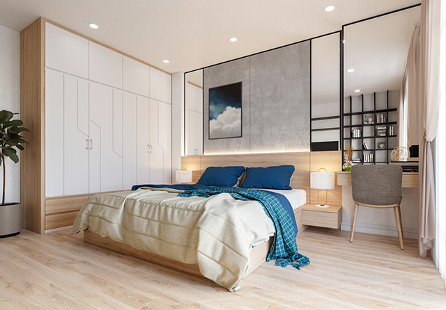 Thiết kế nội thất biệt thự 3 tầng theo phong cách hiện đại ở Nam An Khánh