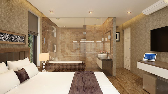 Thiết kế nhà liền kề Nguyễn Xiển mang phong cách thiết kế hiện đại pha tân cổ điển 88m2