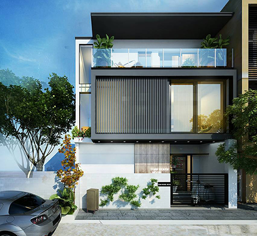 Dự án Thiết kế nội thất biệt thự 3 tầng theo phong cách hiện đại ở Nam An Khánh