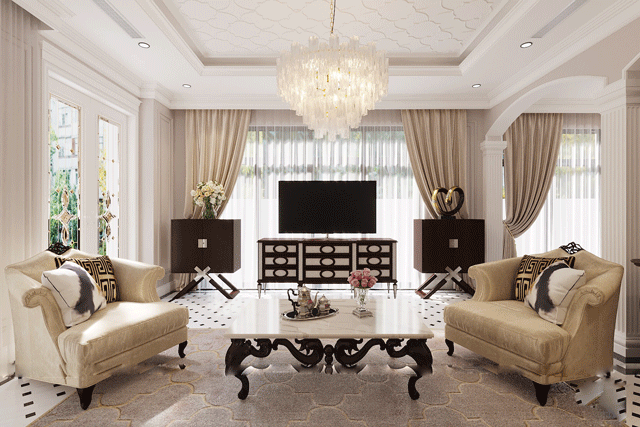 Thiết kế biệt thự 3 tầng tại Thanh Xuân, Hà Nội