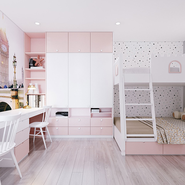 Thiết kế nội thất căn hộ 75m2 ở chung cư Gamuda