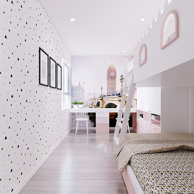 Thiết kế nội thất căn hộ 75m2 ở chung cư Gamuda