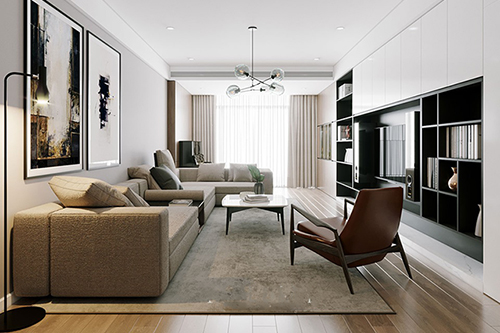 Dự án Thiết kế nội thất căn hộ chung cư 170m2 ở Hoàng Mai theo phong cách hiện đại