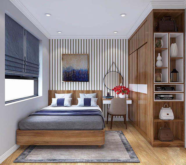 Thiết kế chung cư Thanh Xuân mang phong cách thiết kế hiện đại 74.2m2