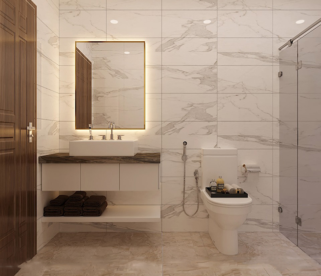 Thiết kế nội thất căn hộ chung cư Hoàng Mai theo xu hướng Color Block