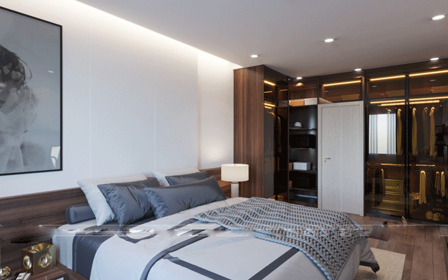 Dự án Thiết kế nội thất chung cư tại Thanh Xuân có 2 phòng ngủ 