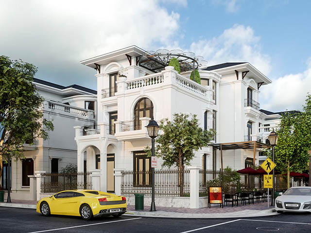 Dự án Thiết kế biệt thự An Lạc Green Symphony mang phong cách tân cổ điển