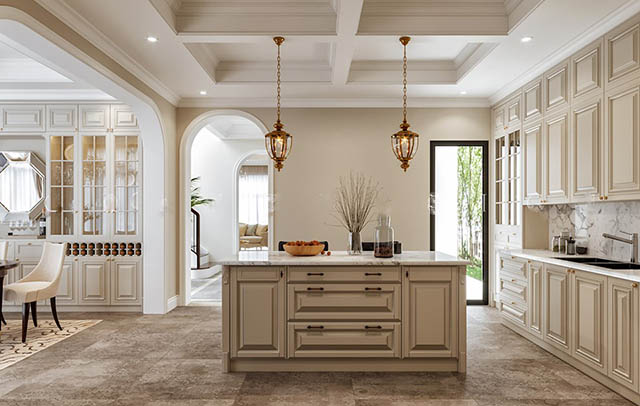 Thiết kế biệt thự An Lạc Green Symphony mang phong cách tân cổ điển