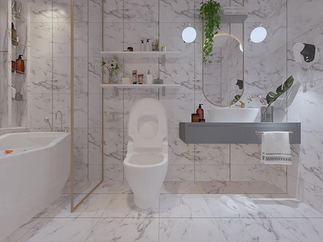 Thiết kế nội thất biệt thự Dương Nội 3 tầng 84.3m2 ở Dương Nội