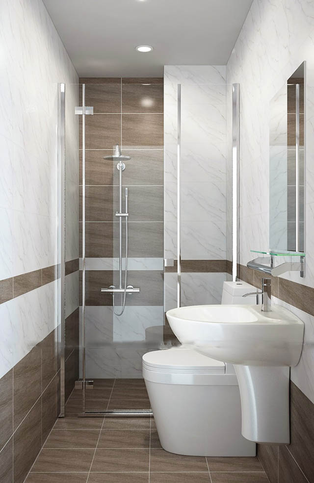 Thiết chung cư Nguyễn Xiển mang phong cách hiện đại với diện tích 59.95m2
