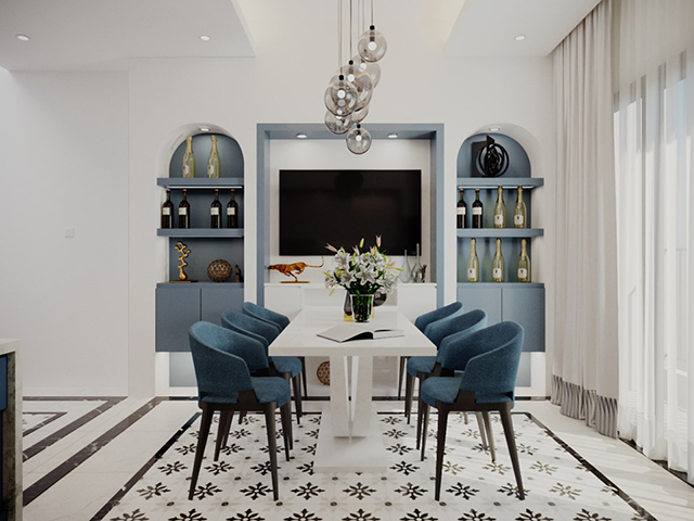 Thiết kế nội thất nhà liền kề 43,5m2 ở Dương Nội