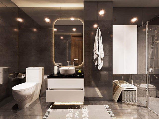 Thiết kế chung cư Thanh Xuân mang phong cách thiết kế hiện đại với diện tích 77.15m2