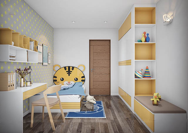 Dự án Thiết chung cư Nguyễn Xiển mang phong cách hiện đại với diện tích 59.95m2