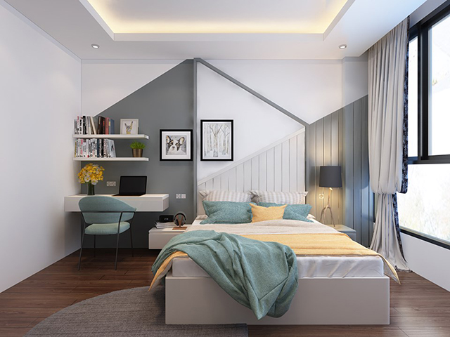Thiết kế nội thất nhà liền kề 43,5m2 ở Dương Nội