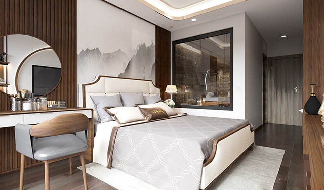 Thiết kế chung cư Thanh Xuân mang phong cách thiết kế hiện đại với diện tích 60.33m2