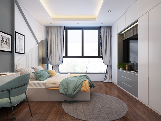 Thiết kế nội thất nhà liền kề 43,5m2 ở Dương Nội
