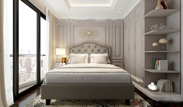 Dự án Thiết kế chung cư Thanh Xuân mang phong cách thiết kế tân cổ điển 80.60m2