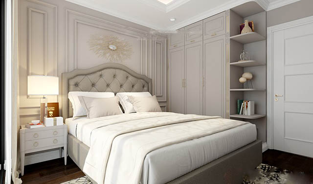 Thiết kế chung cư Thanh Xuân mang phong cách thiết kế tân cổ điển 80.60m2