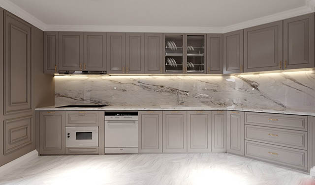 Thiết kế chung cư Thanh Xuân mang phong cách thiết kế tân cổ điển 80.60m2