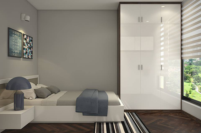 Thiết kế nhà liền kề 58.9m2 theo phong cách hiện đại ở Dương Nội