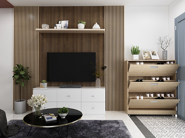 Thiết kế nhà liền kề 58.9m2 theo phong cách hiện đại ở Dương Nội