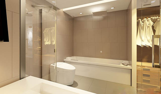 Thiết kế chung cư Nguyễn Xiển mang phong cách hiện đại với diện tích 76.83m2