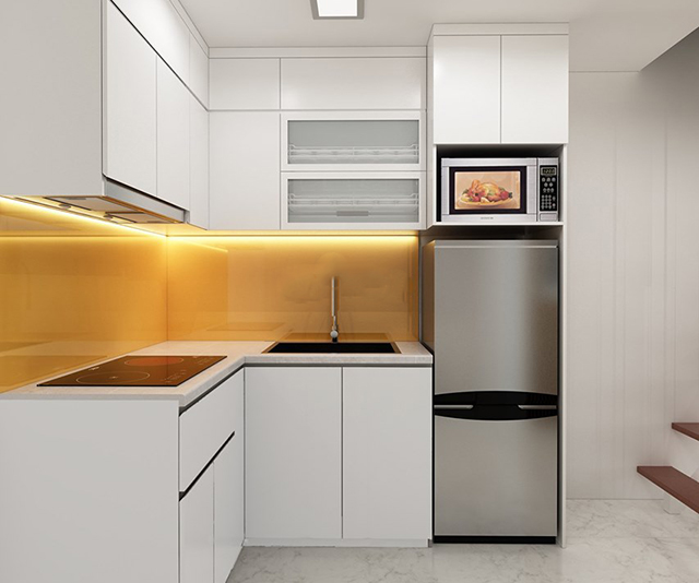 Thiết kế nhà liền kề 58.9m2 theo phong cách hiện đại ở Dương Nội