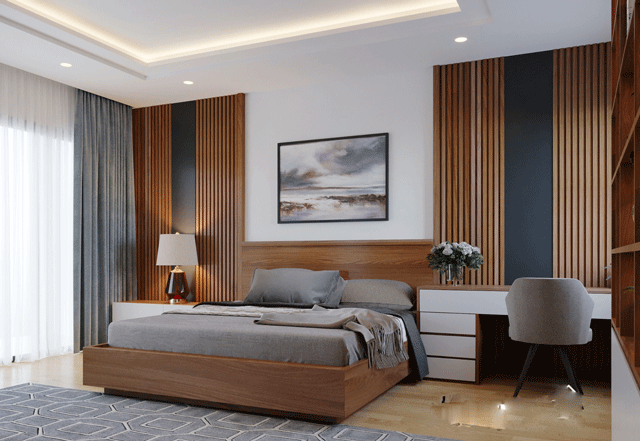 Thiết kế nhà liền kề tại Thanh Xuân, mang phong cách hiện đại