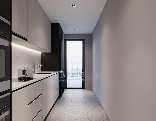 Thiết kế căn hộ chung cư 105m2 theo phong cách hiện đại ở Gamuda