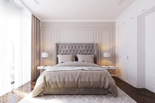 Thiết kế chung cư Thanh Xuân mang phong cách tân cổ điển với diện tích 77.15m2