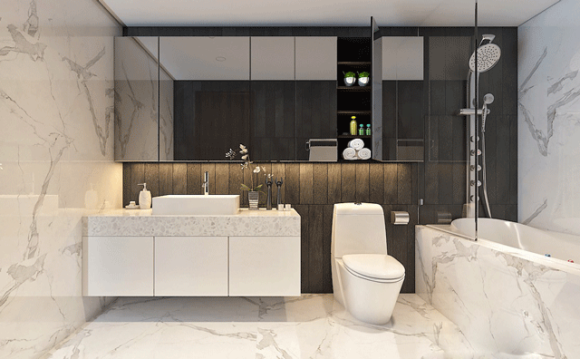 Thiết kế biệt thự 2 tầng có hướng tây nam, tại Nguyễn Xiển
