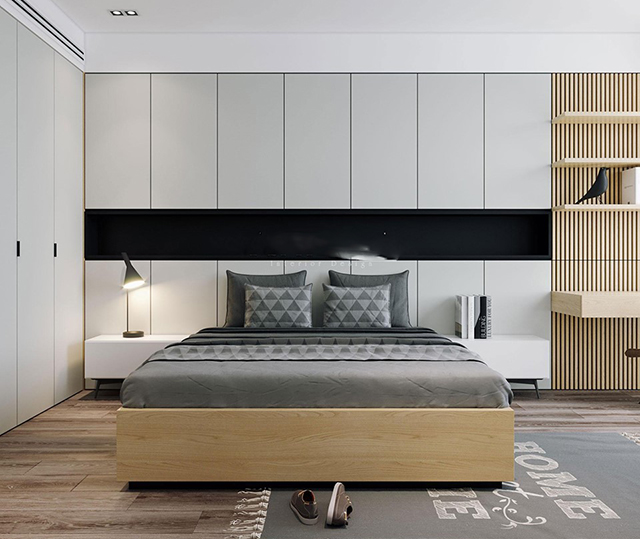Thiết kế căn hộ chung cư 105m2 theo phong cách hiện đại ở Gamuda