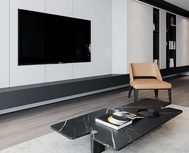 Thiết kế căn hộ chung cư 105m2 theo phong cách hiện đại ở Gamuda