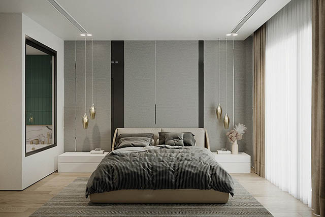 Thiết kế chung cư Thanh Xuân mang phong cách hiện đại với diện tích 81.99m2